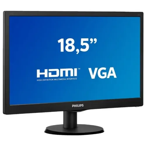  Monitor Philips 18.5? HD Widescreen HDMI VLine 193V5LHSB2 340,00