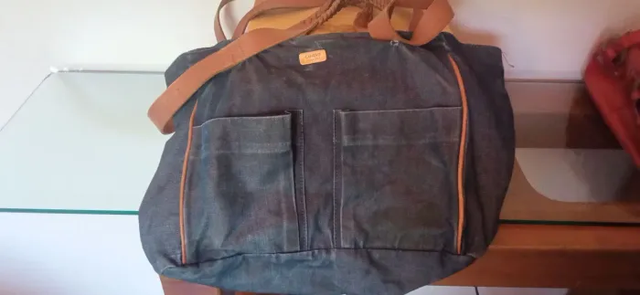 Bolsa jeans da Cantão 