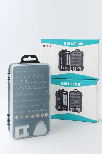 Kit Ferramenta 115 Chaves Precisão Celular Notebook Tablet