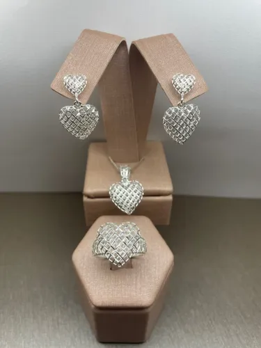 Lindo Conjunto de Prata 925