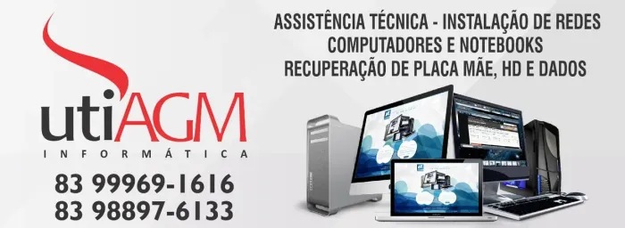 Assistência para notebook, computador, monitor, reparo de placa mãe e recuperação de dados