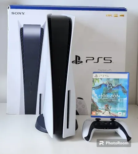 PS5 c/ Leitor (Semi-Novo) + Garantia de Loja. Temos LOJA FÍSICA!