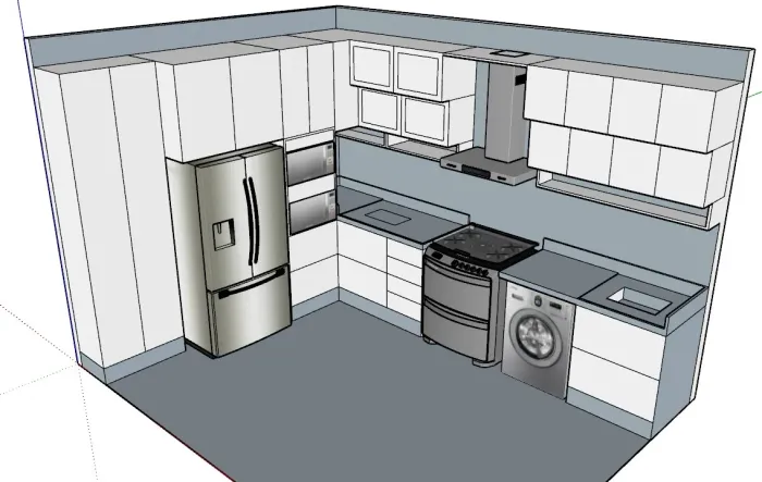 Cozinha Planejada Completa projetados