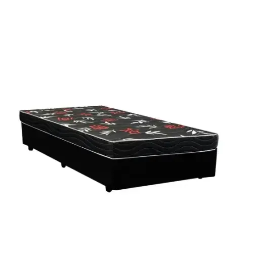 cama box solteiro+colchao D20