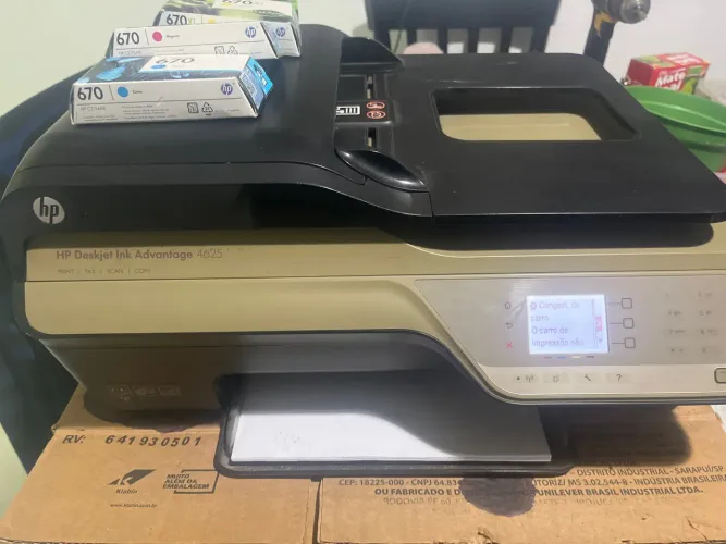 Impressora HP Deskjet Ink Advantage 4625 - Multifuncional