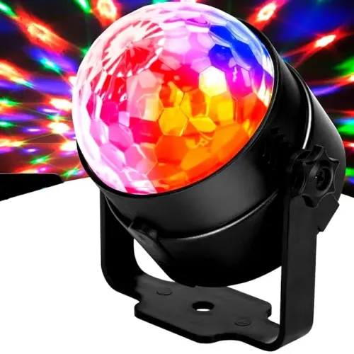 Mini Globo Projetor Jogo de Luz
