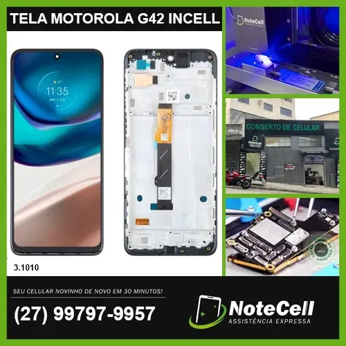 Tela / Display Para Moto G42 Lcd Incell C/A - Instalação em 30 minutos!