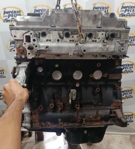 Motor Parcial Pajero Full 3.2 01/07 Base Troca 47665