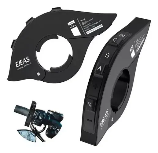 Controle Guidão Intercomunicador Moto Ejeas Euc Q7 V4 Q2 Ms8
