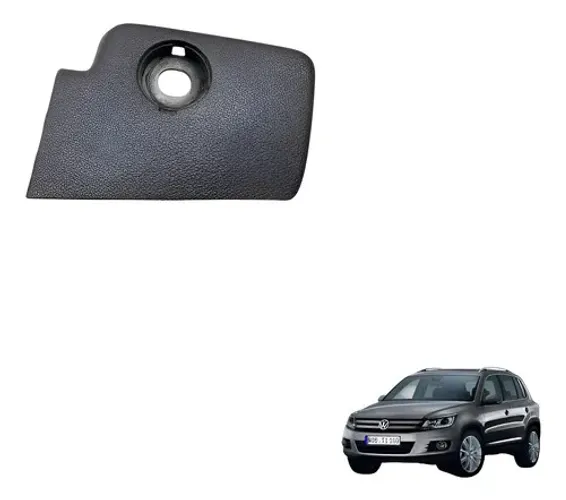 Acabamento Banco Traseiro Direito Volkswagen Tiguan 2012 Preto