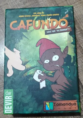 Jogo de Tabuleiro Cafundó - Usado pouquíssimas vezes