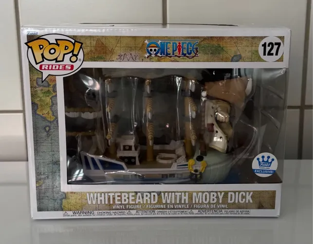 Funko Pop! One Piece - Whitebeard ( Barba Branca) with Moby Dick Exclusivo