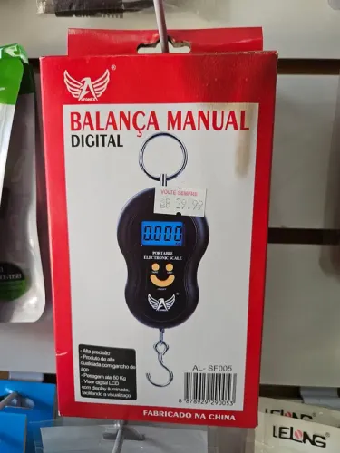 Balança Manual Digital Portátil - Alta Precisão!