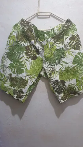 Bermuda estampada Feminina