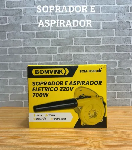 Soprador de Folhas Potente Ideal Para Jardim e Oficina 950W 220V