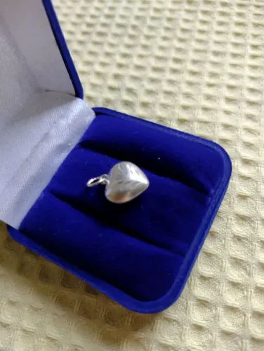 Pingente Coração em Prata