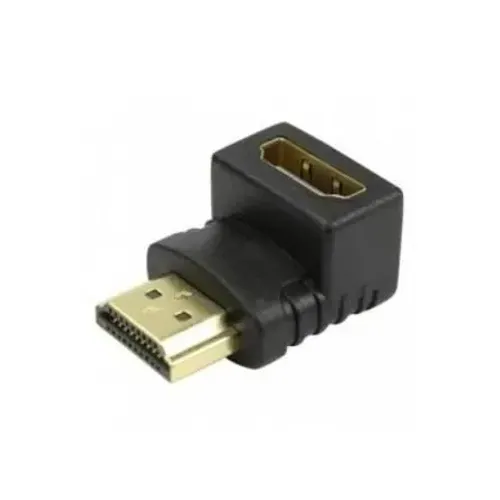 Adaptador HDMI 90 Graus - Macho x Fêmea - Exbom