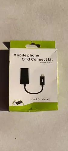 Cabo OTG V8 para Celular - Conecte Pendrives, Teclados e Mouse