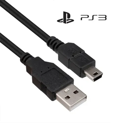 Cabo carregamento controle ps3