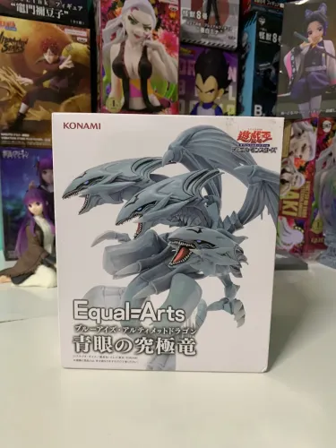 Figure Action : Dragão Branco de 3 cabeças - Equal Arts - Yu-Gi-Oh!