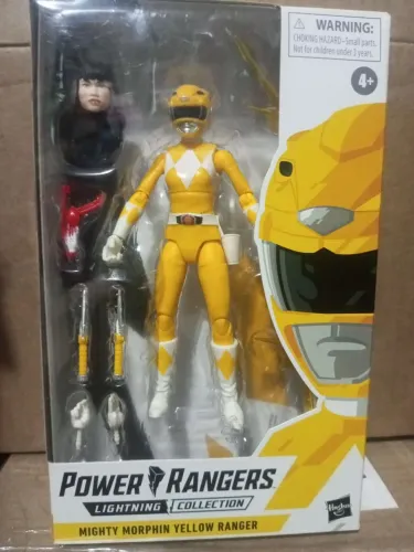 Power Rangers lightning collection yellow ranger Trini boneco figura hasbro