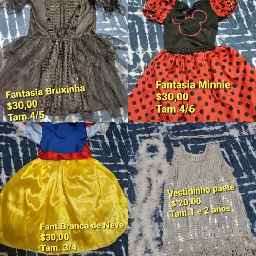 Fantasia infantil menina