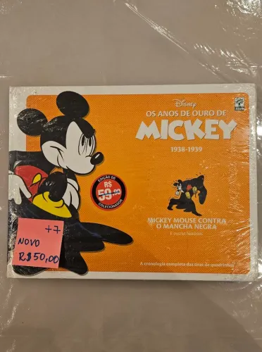 Mickey Mouse contra a mancha preta Livro Disney