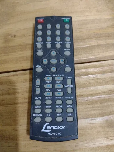 Controle remoto Lenoxx rc201c