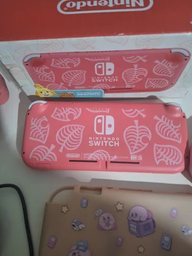 Nintendo switch lite desbloqueado Edição do animal crossing
