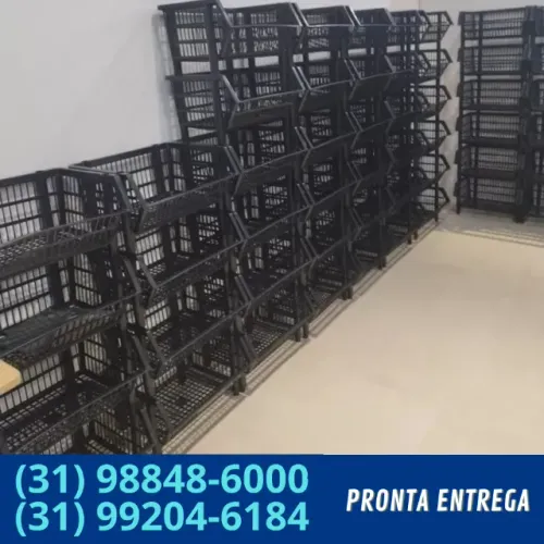 Cesto plastico empilhavel entregamos