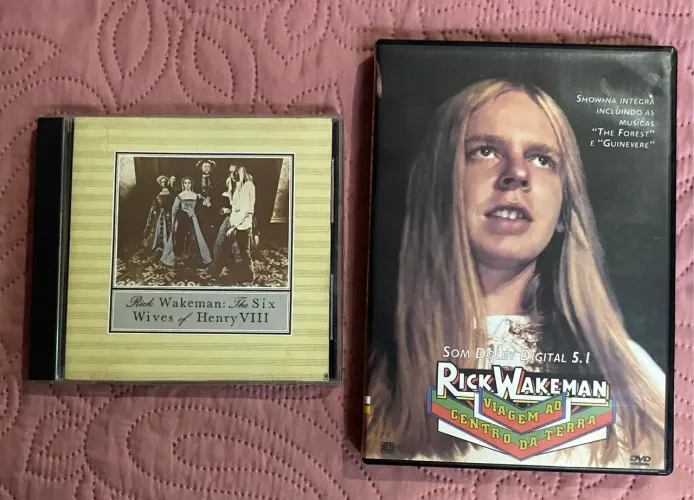 DVD e Cd RICK WAKEMAN