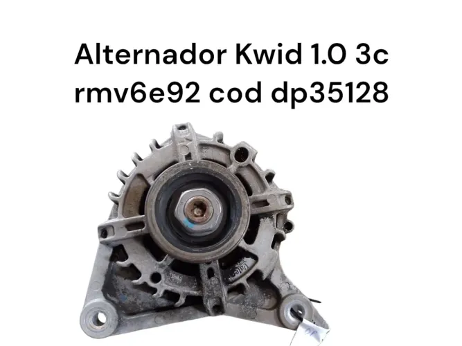 Alternador Kwid 1.0 3c rmv6e92 cod dp35128