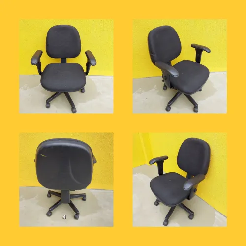 Cadeira escritório com braços 