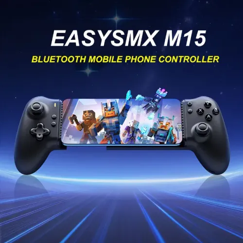 Controle Gamer Mobile EasySMX M15  Bluetooth Android/iPhone/Switch, 12x 31,30
