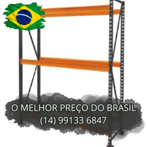 Porta Palete estrutura de aço para estoque