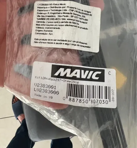 Raio Mavic 12un 297mm NOVO 