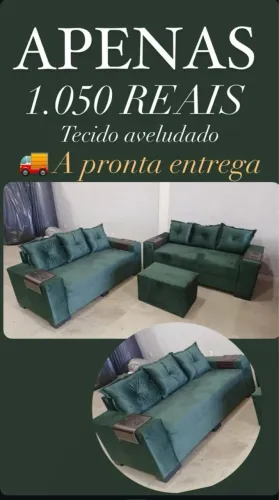 Sofá com entrega grátis***