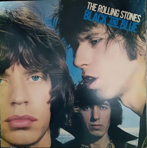 LP THE ROLLING STONES - BLACK AND BLUE / 1976 RARO.