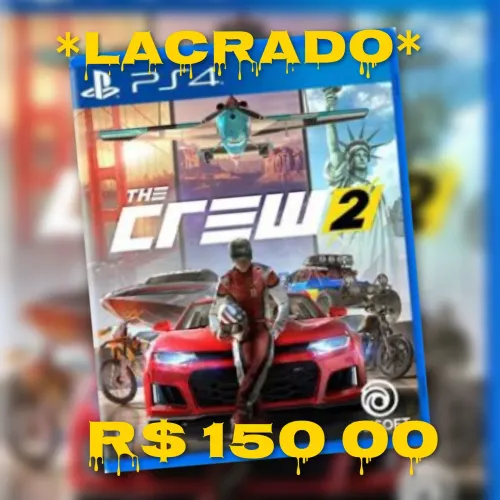 The Crew 2 - PS4 / PS5 - Lacrado 