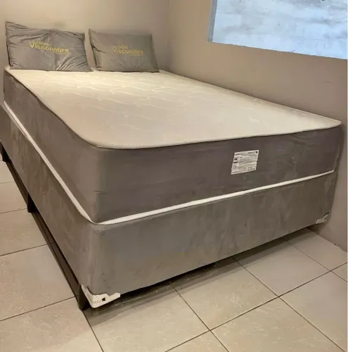 Cama box casal molas ensacadas