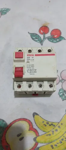 Disjuntor Steck SDR 4P 25A