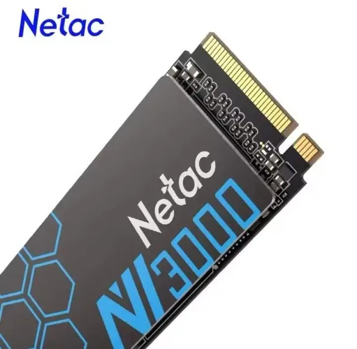 SSD 500GB Netac Interno PCI-E NVMe M.2 2280 Gen3x4 Preto