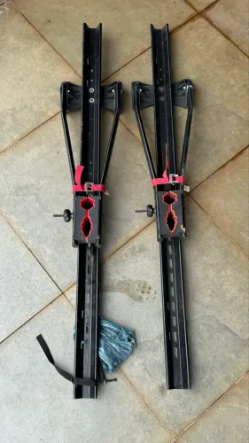 2 racks EQMAX para bicicletas 