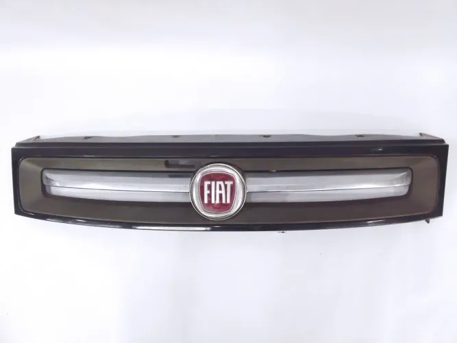 Grade Parachoque Dianteiro Fiat Palio 2010/2014 100190995 Preto E Cinza Plástico