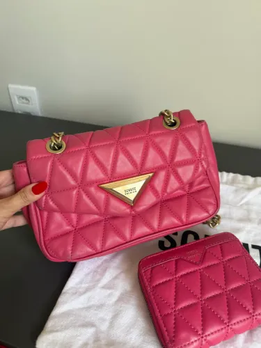 Bolsa schutz rosa