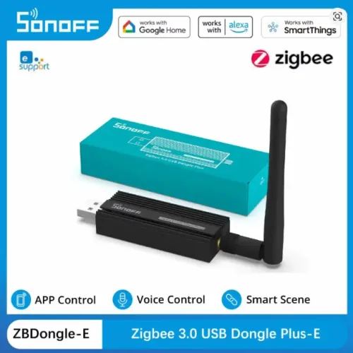 Sonoff ZBDongle-E Zigbee 3.0 USB Dongle Plus Gateway para Home Assistant