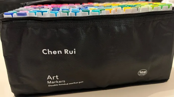 Canetas de bobbie goods da marca Chen Rui