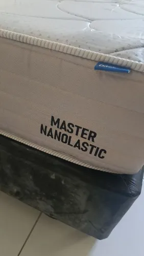 Colchão Ortobom Master Nanolastic casal+Box