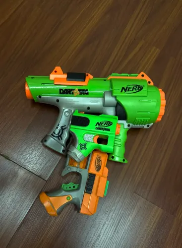 Kit de pistolas de brinquedo Nerf