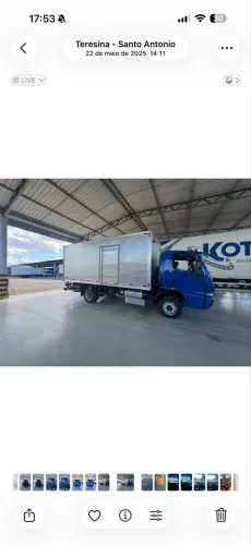 Caminhão novo 1 ano de comprado